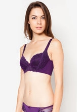 Load image into Gallery viewer, Purple Velvet Bra

